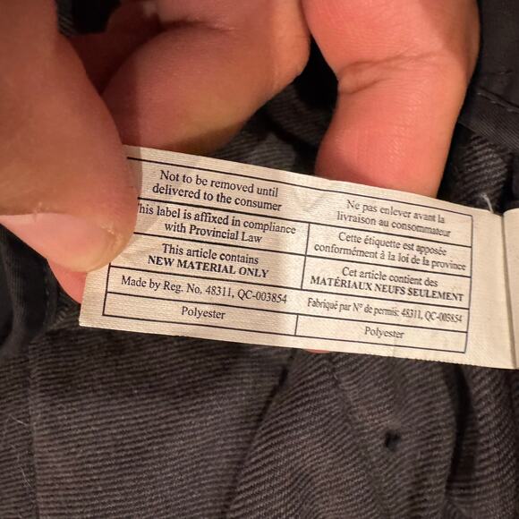 J.Crew Thermore Quilted Insulated Vest Black Men’s Medium Full Zip Pockets - Picture 8 of 10